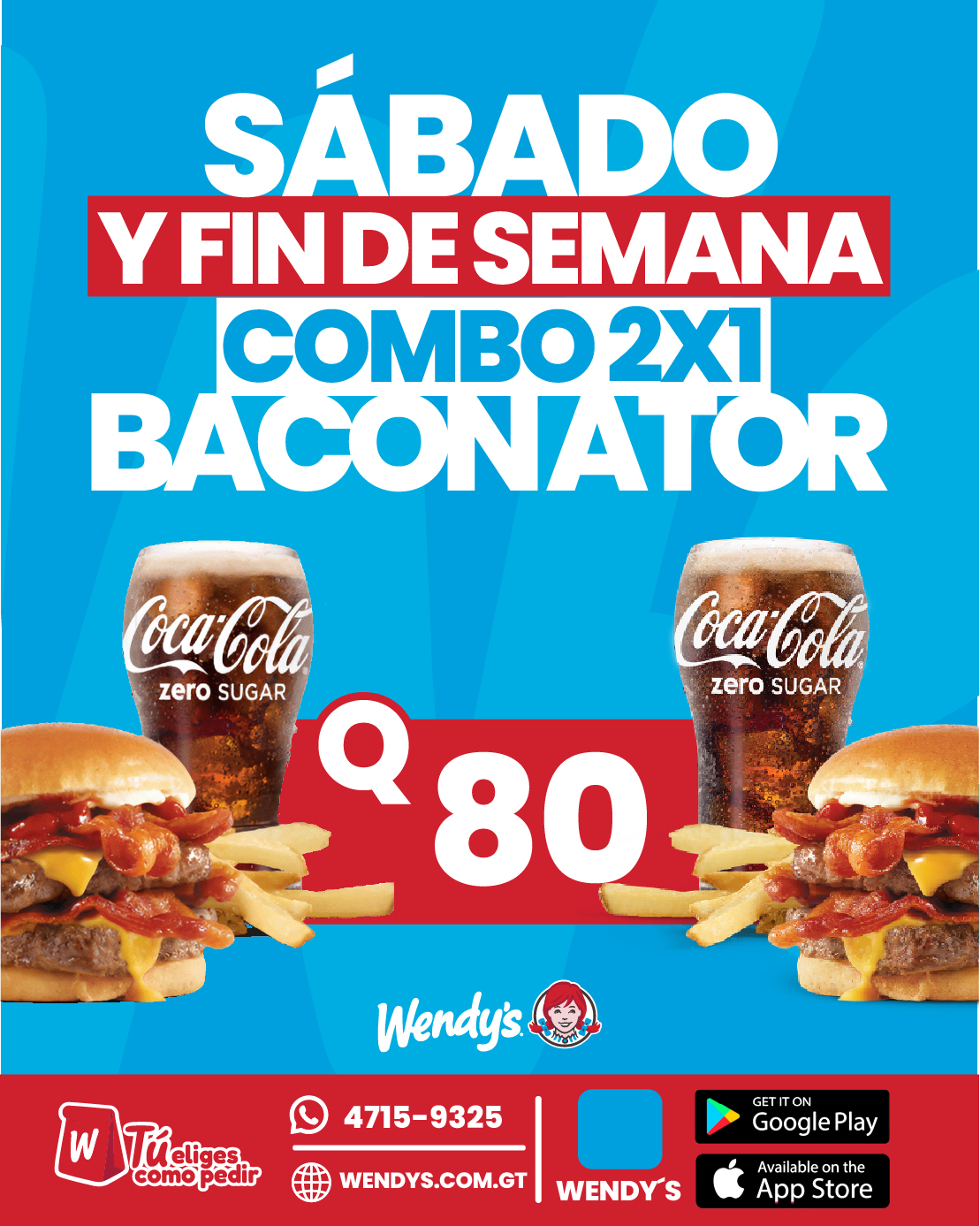 Wendy's campaign artwork